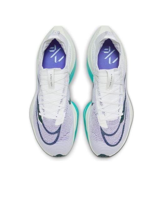 Nike Air Zoom Alphafly Next% 2 Clear Jade' in White for Men | Lyst UK