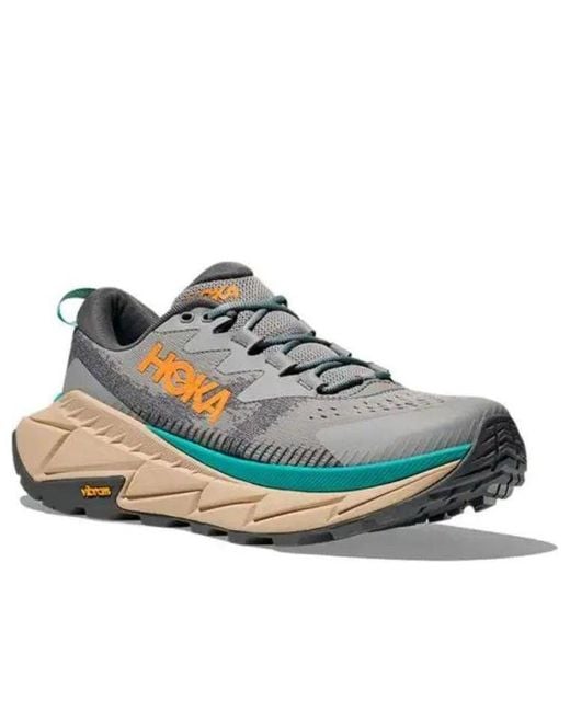 Hoka One One Blue Skyline-Float X 'Slate Oat Milk' for men