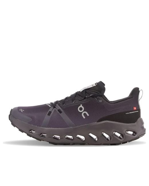 On Shoes Brown Cloudsurfer Trail Waterproof Eclipse' for men