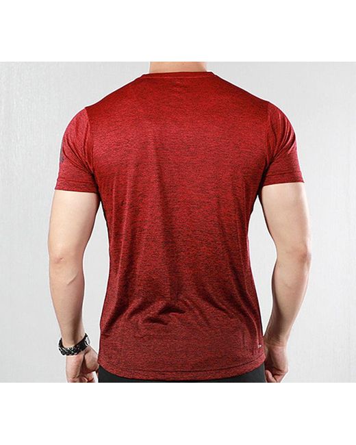 Adidas Red Training Sports Short-Sleevetee for men