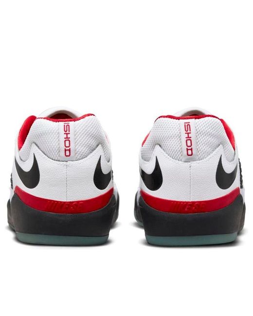Nike White Sb Ishod Wair Premium Skate Shoes for men