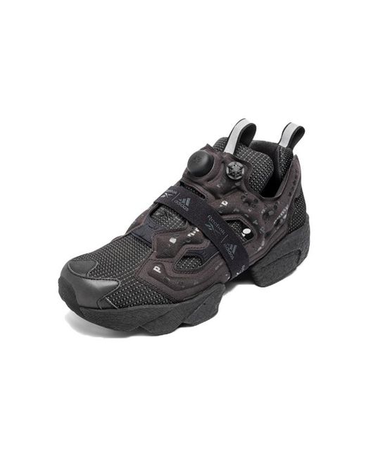 Reebok Black Instapump Fury Boost 'Triple' for men
