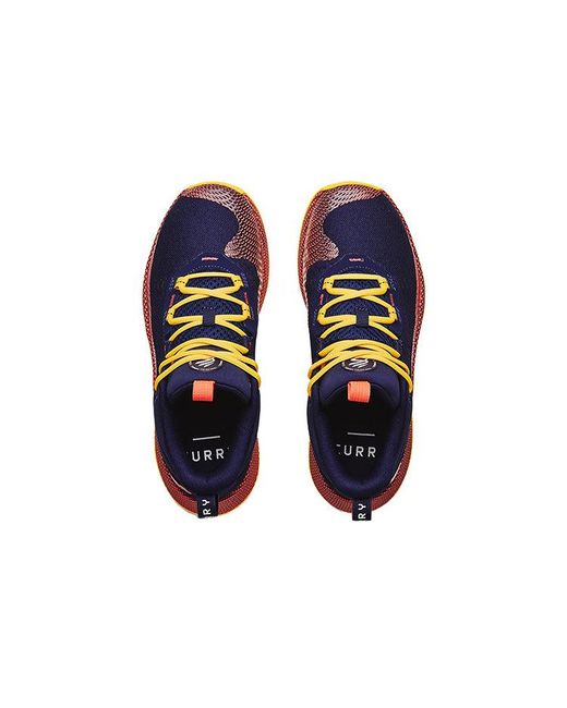 Under Armour Blue Curry Hovr Splash 'Midnight Taxi' for men