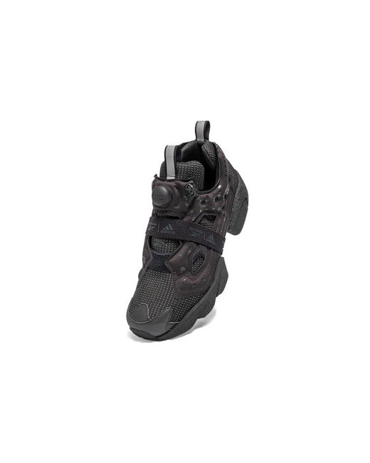 Reebok Black Instapump Fury Boost 'Triple' for men
