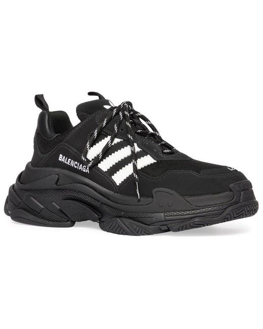 Balenciaga Black (Wmns) Adidas X Triple S Sneaker