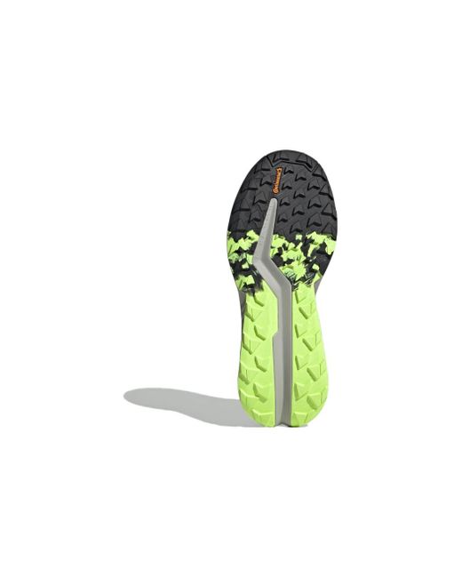 Adidas Blue (Wmns) Terrex Soulstride Flow Gtx Shoes 'Wonder Semi Flash Aqua Lucid Lemon'