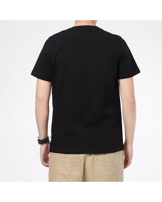PUMA Black Essentials Metallic Logo T-Shirt for men