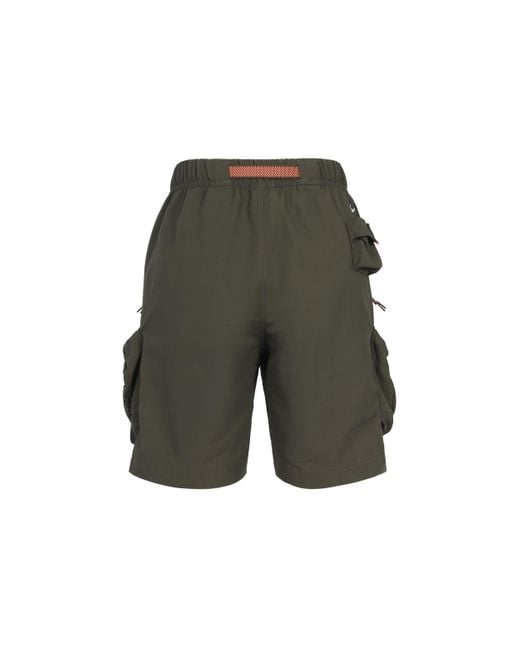 Nike Green Acg Snowgrass Solid Color Cargo Shorts Gift To Boyfriend for men