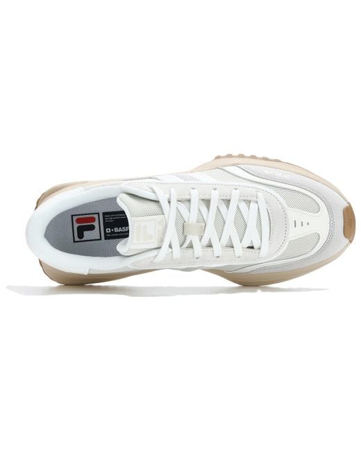 Fila White Bora Sneakers for men