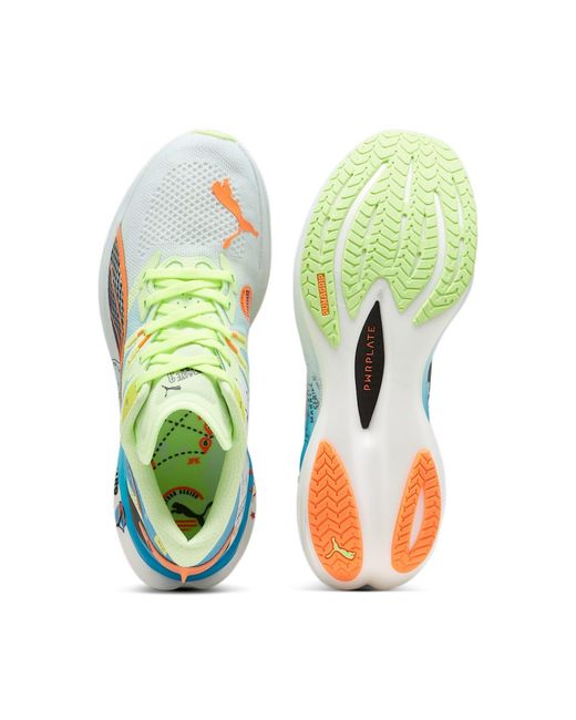 PUMA Blue Deviate Nitroâ 3 Marathon Series Running Shoes for men