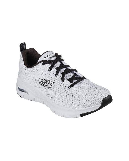 Skechers White (Wmns) Arch Fit 'Glee For All