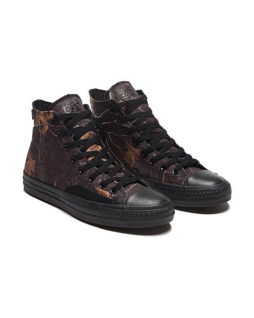 Converse Black Chuck Taylor All Star Pro/ Leaves for men
