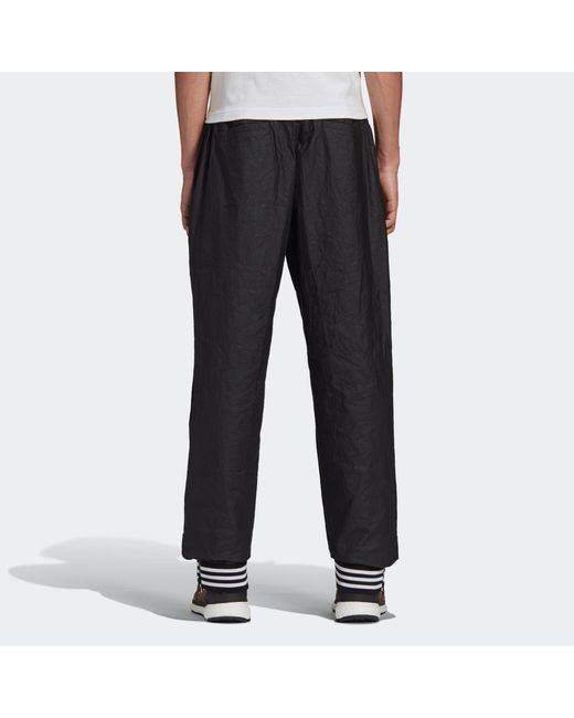 Adidas Black Originals X Human Made Crossover Embroidered Logo Sports Pants for men