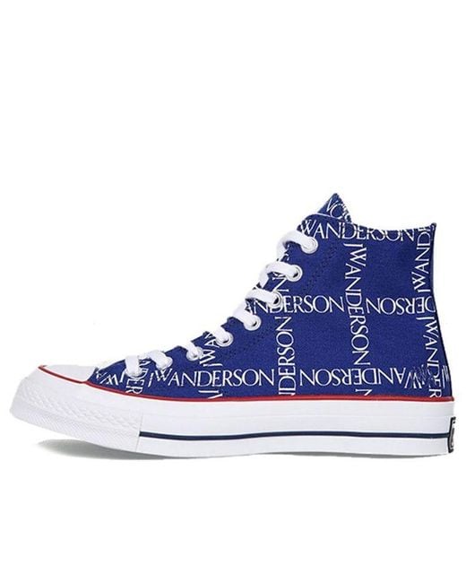 Converse Blue J.W. Anderson X Chuck 70 Hi Top 'Grid' for men