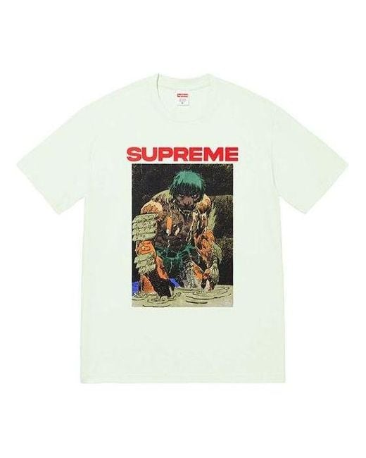 Supreme White Ronin T-Shirt for men