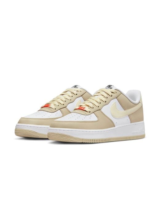 Nike White Air Force 1 '07 Low 'Rattan' for men