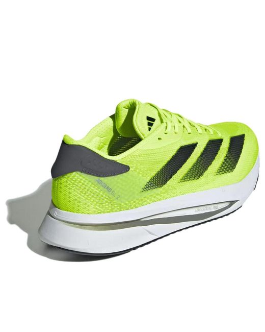 Adidas Green Adizero Sl2 Lucid Lemon 'Core Cloud' for men