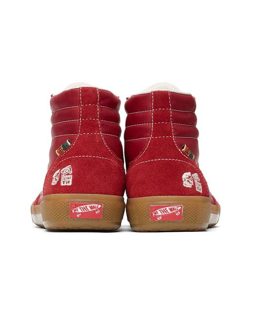 Vans Red Taka Hayashi X Vault Epoch Racer Lx for men