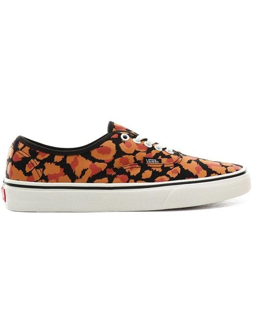 Vans Brown Leopard Authentic for men