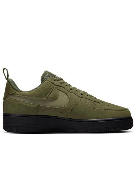 Nike Green Air Force 1 Low '07 Lv8 'Reflective Swoosh for men