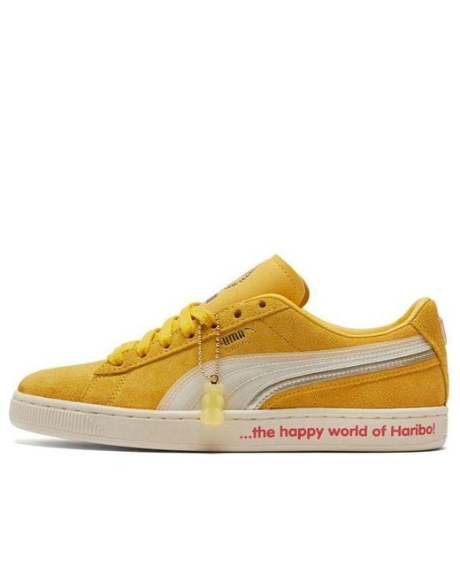 PUMA Yellow Haribo X Suede Triplex Bears' for men
