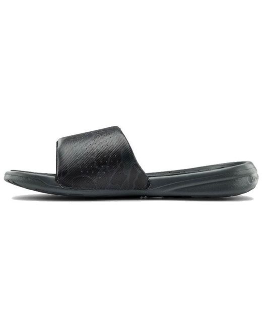 Under Armour Blue Playmaker Diverge Slides Slippers for men