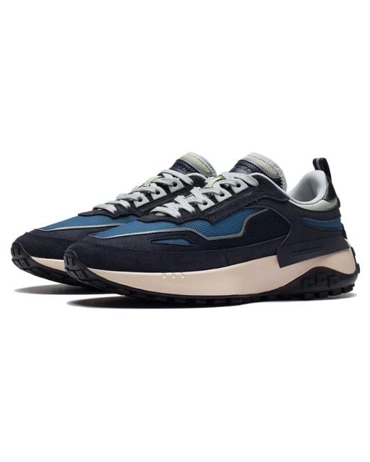 Li-ning Blue Counterflow Lifestyle Shoes for men