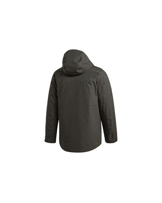Adidas Gray Cap 3In1 R.R J Outdoor Windproof Hooded Down Jacket for men
