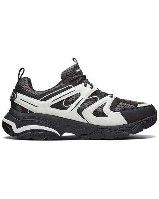 Skechers Black Rx Fit Stak Ultra Treso Casual Shoes for men