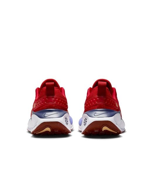 Nike Red Reactx Infinity Run4 for men