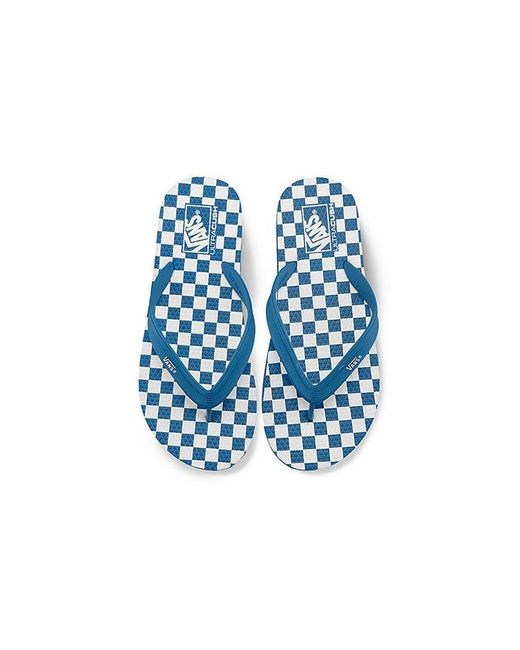 Vans Blue Makena Grid for men