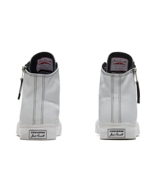 Converse Gray Jack Purcell Zip for men