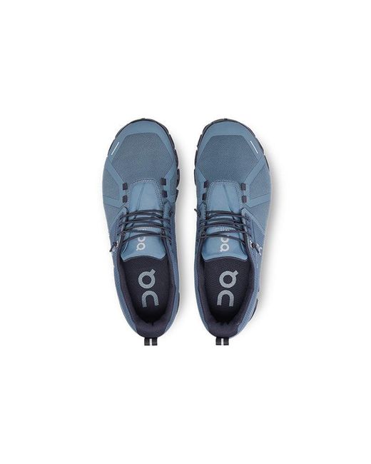 On Shoes Blue Cloud 5 Waterproof Shoe for men
