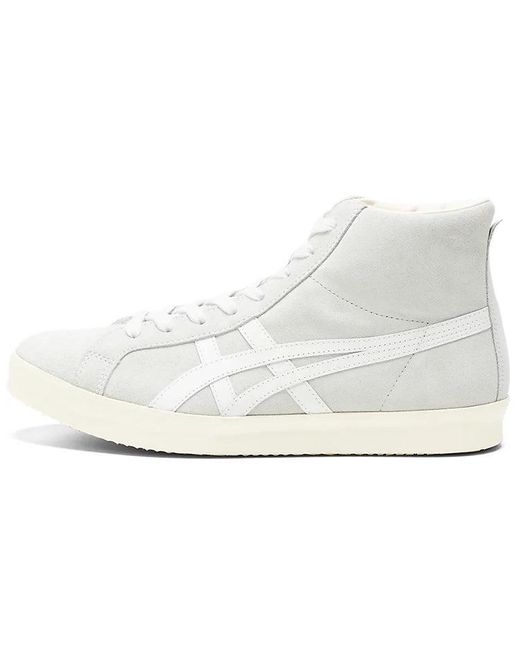 Onitsuka Tiger White Fabre Hi Nm Shoes 'Glacier' for men