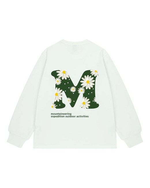 Mizuno Green Casual Long Sleeve T-Shirt for men