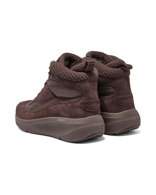 Skechers Brown (Wmns) Athletic Casual Boots 'Dark'