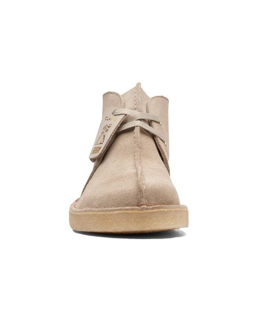 Clarks Originals Desert Trek Hi 50 Ankle Shoes 'Sand Suede' in