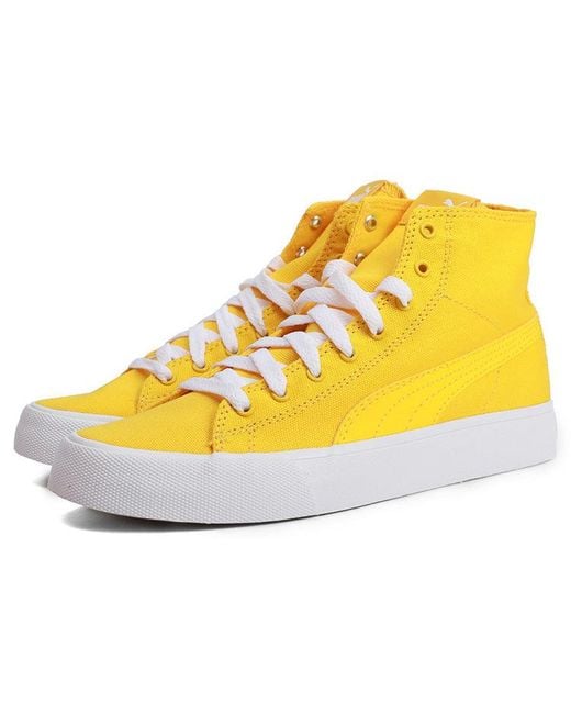 PUMA Yellow Bari Mid 'Lemon Chrome'