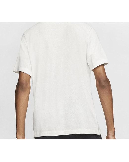Nike White Sportswear Large Short Sleeve T-Shirt for men