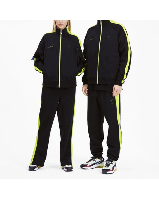 PUMA Black X Ader Error Printing Stand-Up Collar Jacket