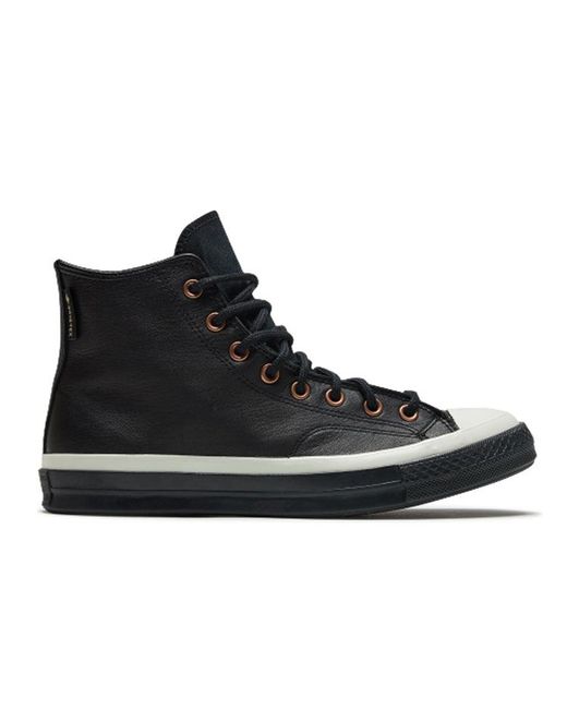 Converse Black Chuck 70 Hi Leather' for men