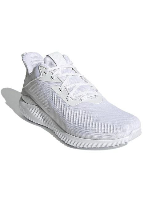 Adidas White Alphabounce 'Triple' for men
