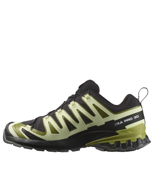 Salomon Green Xa Pro 3D V9 Lime Cream Dark Citron' for men