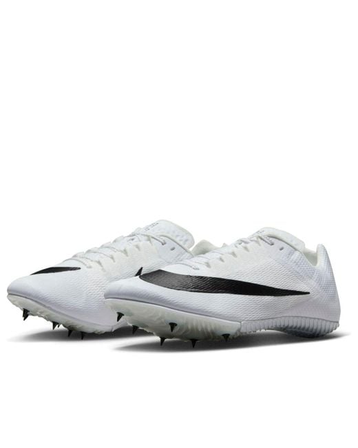 Nike White Air Zoom Rival Sprint Spikes for men