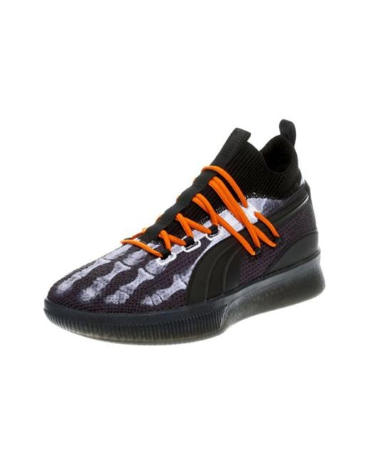 PUMA Black Clyde Court 'X-Ray' for men