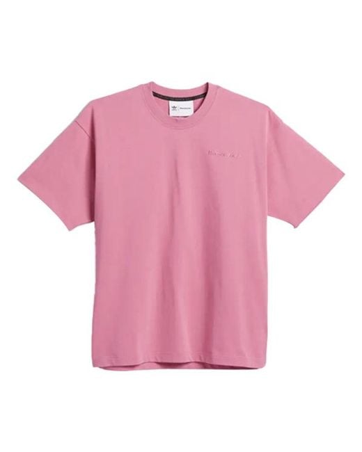 Adidas Pink X Pharrell Basic Sports T-Shirt