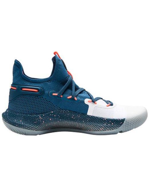 Under Armour Blue Curry 6 'Splash Party' for men