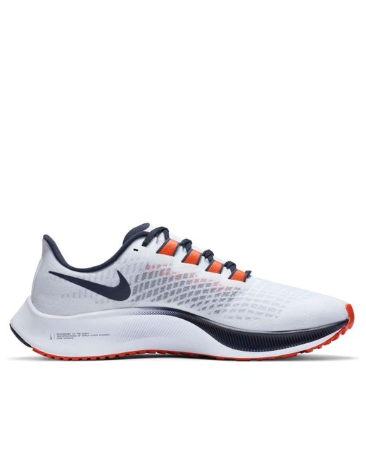 Nike White Air Zoom Pegasus 37 'Chicago Bears' for men