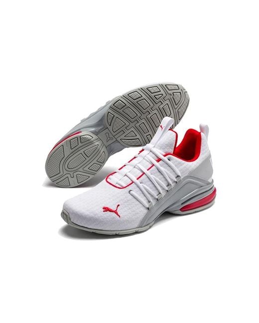 PUMA White Axelion Block for men