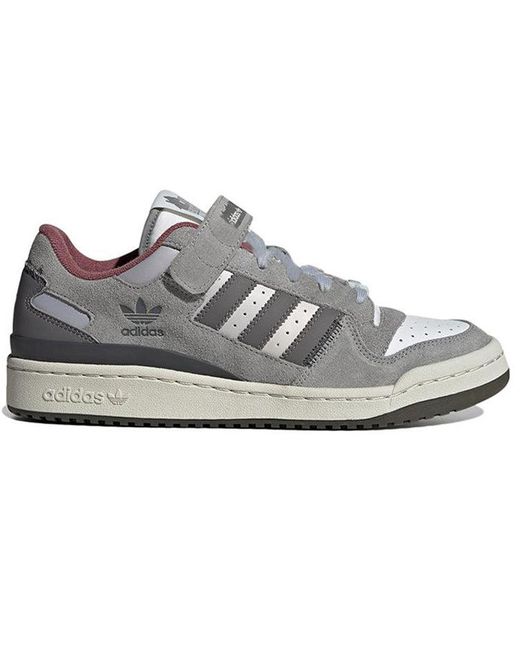 Adidas Gray Originals Home Alone 2 X Forum 84 Low 'Pigeon Lady' for men